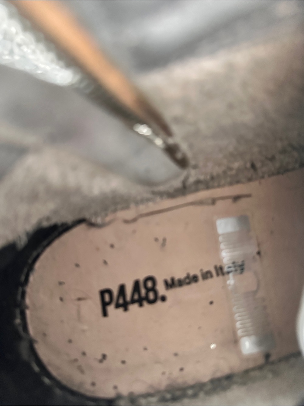 P448 Suede High-Top Sneakers - Picture 11 of 11
